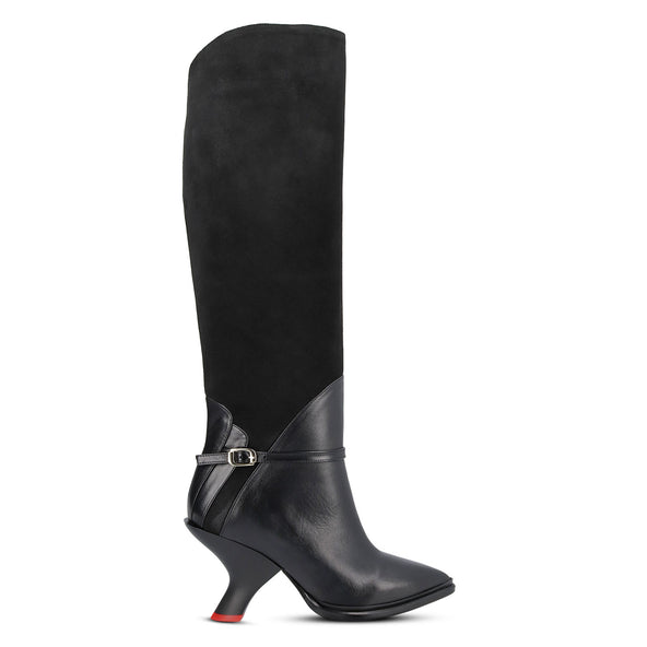 Leaning Opera Boot Black Leaning Opera Boot Black