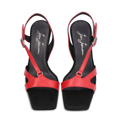 Duplex Rock Chique Sandal Red
