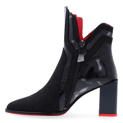 Miami Beach Women Ankle Boots Black