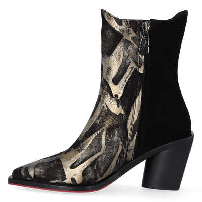 Ohio Women Ankle Boots Safari/Black