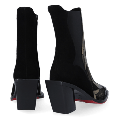 Ohio Women Ankle Boots Safari/Black