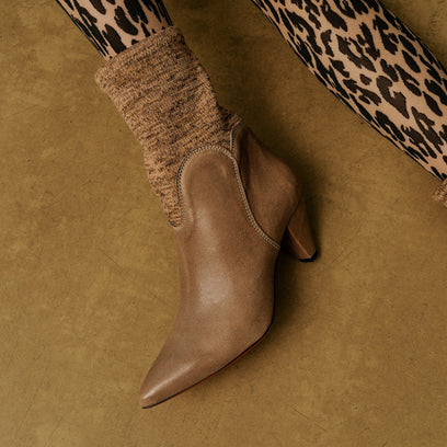 Camille Women Boots Beige