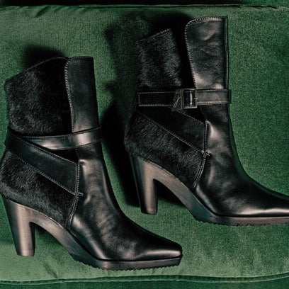 Emilia Women Ankle Boots Nero
