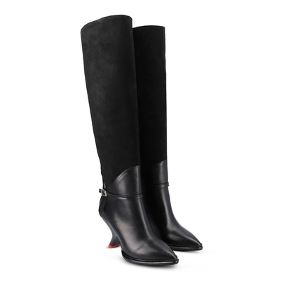 Leaning Opera Boot Black