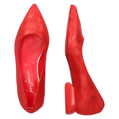 Labio Women's Flats Vilian Red