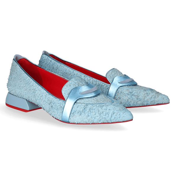 Bello Women's Flats Butier Sky Blue
