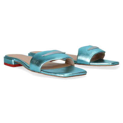 Cupido Women's Slippers Metallic Blue