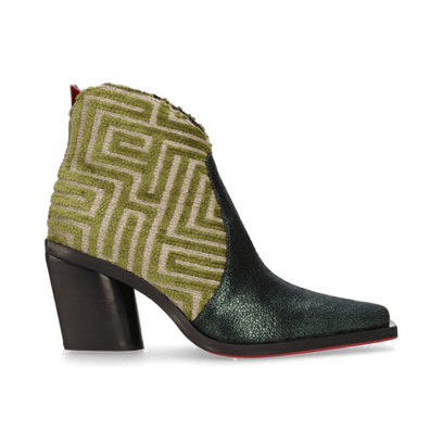 Kansas Ankle Boots Forest Green