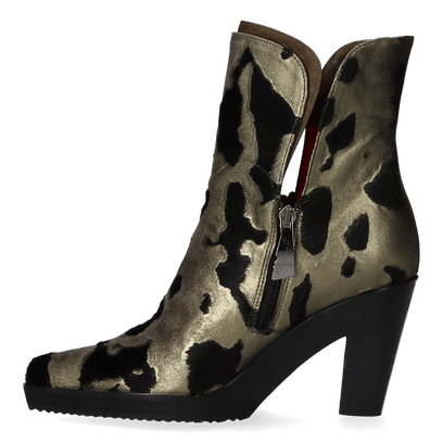 Coraline Woman Ankle Boots Olive