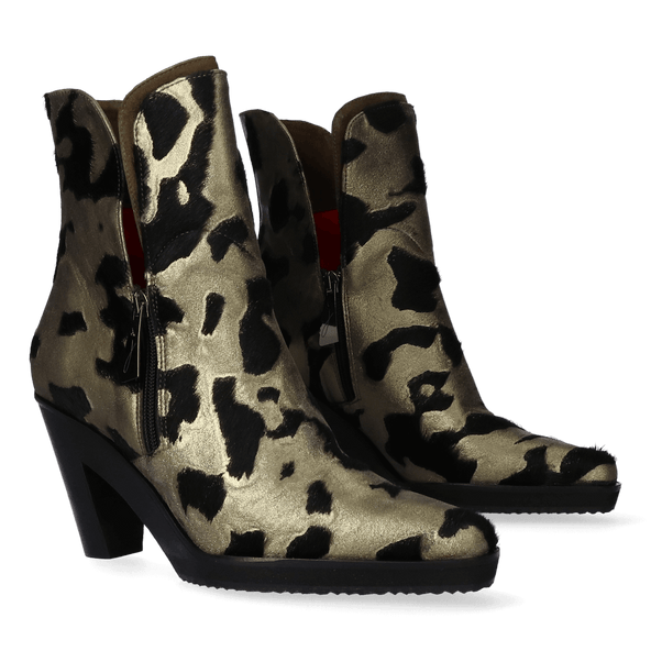 Coraline Woman Ankle Boots Olive
