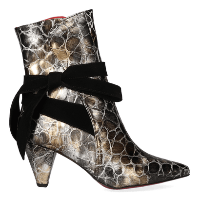 Amelie Women Ankle Boots Metal Nero