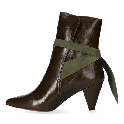 Amelie Women Ankle Boots Olive