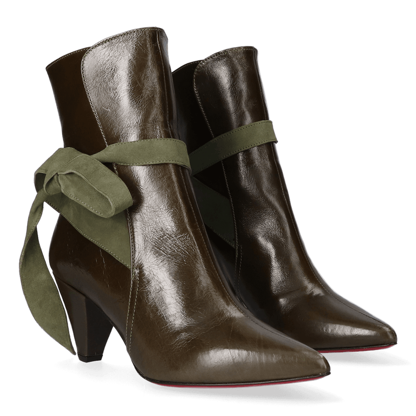 Amelie Women Ankle Boots Olive